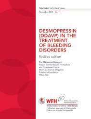 desmopressin (ddavp) in the treatment of bleeding disorders