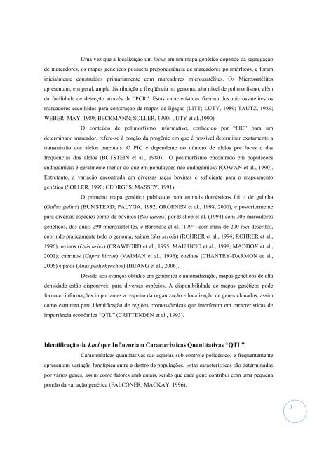 Análise Genômica Aplicada a Produção Animal - Centro de ...