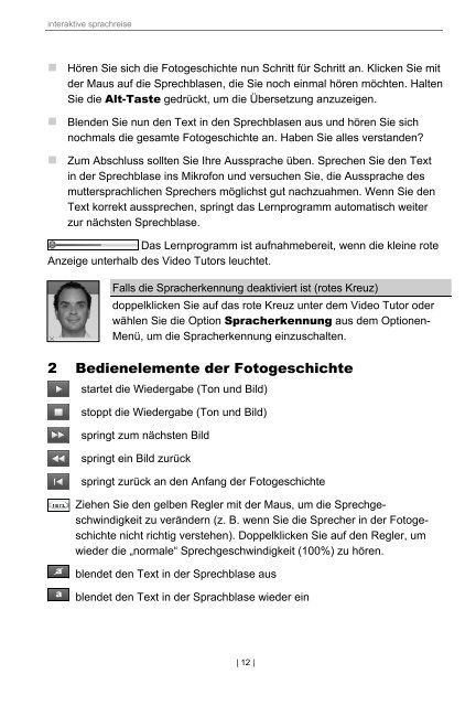 Interaktive Sprachreise Handbuch Deutsch - Digital Publishing