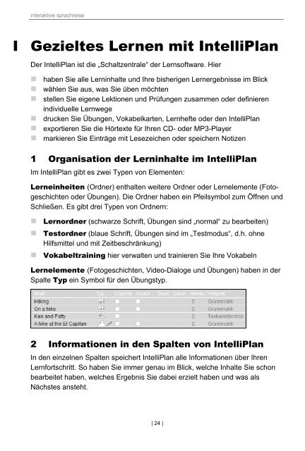 Interaktive Sprachreise Handbuch Deutsch - Digital Publishing