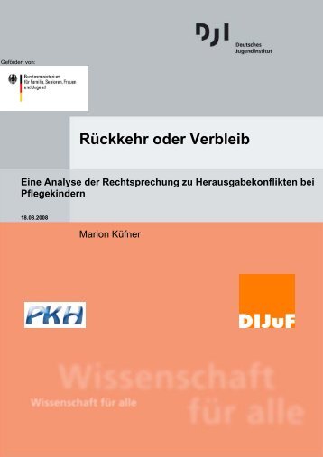 Rückkehr oder Verbleib - DIJuF