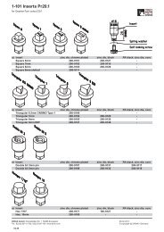 1-101 Inserts Pr20.1 - Dirak