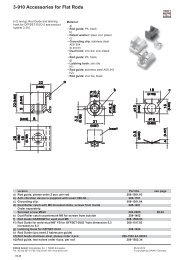 3-910 Accessories for Flat Rods - Dirak