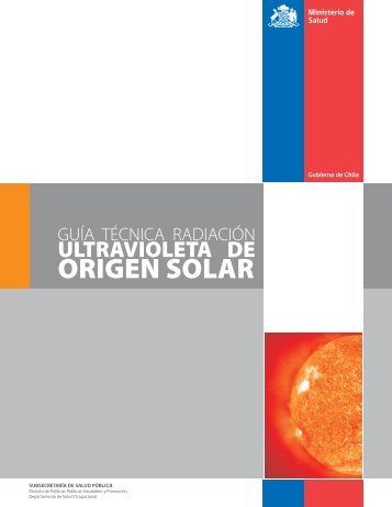 Guía Técnica Radiación Ultravioleta de Origen Solar - Instituto de ...