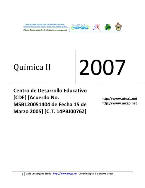 QUÍMICA II - Mxgo.net
