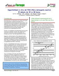 Digestibilidad in vitro del FDN - University of Wisconsin-Extension