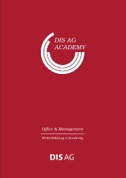 Kurskatalog_e-Academy_OM - DIS AG