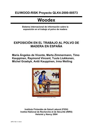 Exposición en el trabajo al polvo de madera en España