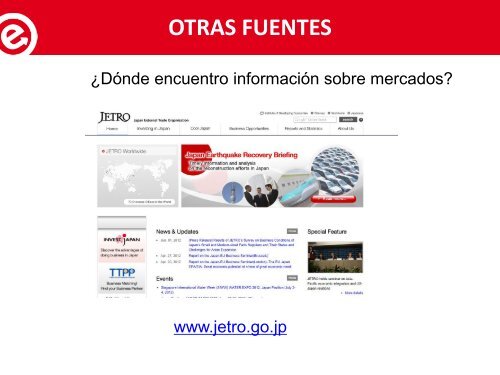 Herramientas de Inteligencia Comercial - Siicex