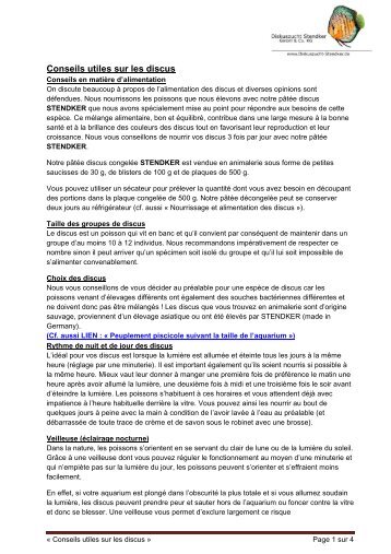 3. Conseils utiles sur les discus.pdf - Diskuszucht Stendker