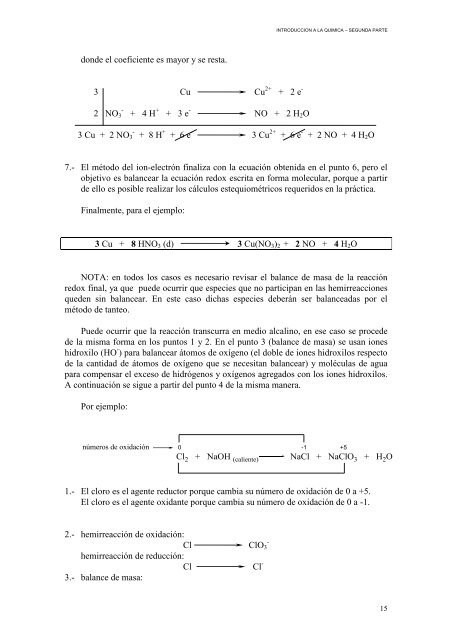 INTRODUCCIÓN QUÍMICA