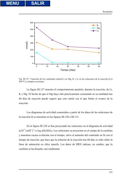 transformaciones hidrotermales de la caolinita - Biblioteca de la ...