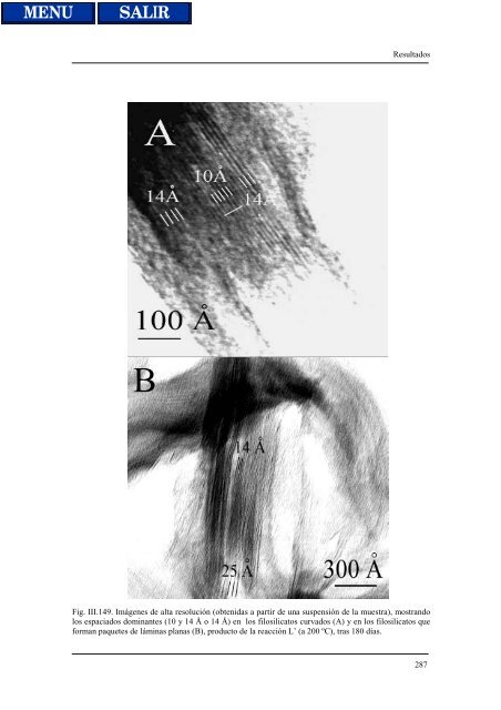 transformaciones hidrotermales de la caolinita - Biblioteca de la ...