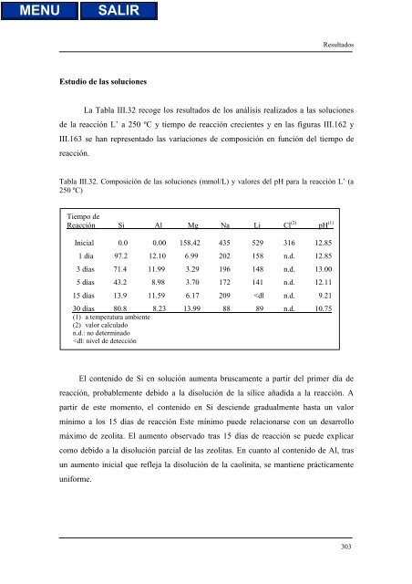 transformaciones hidrotermales de la caolinita - Biblioteca de la ...