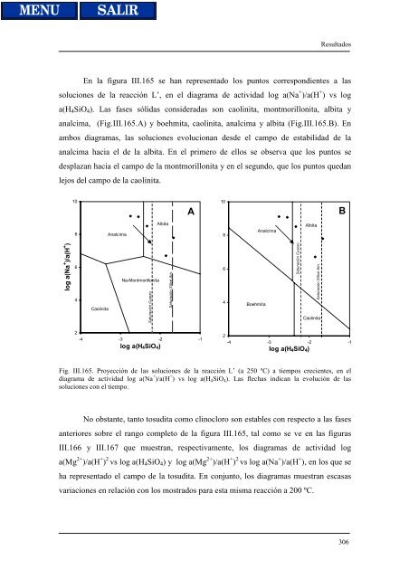 transformaciones hidrotermales de la caolinita - Biblioteca de la ...