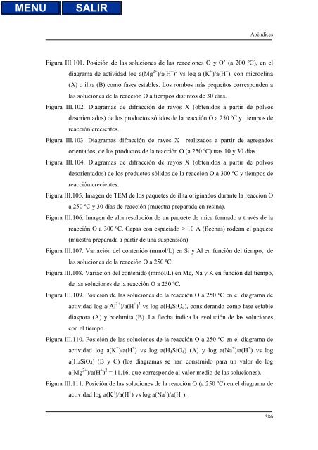 transformaciones hidrotermales de la caolinita - Biblioteca de la ...