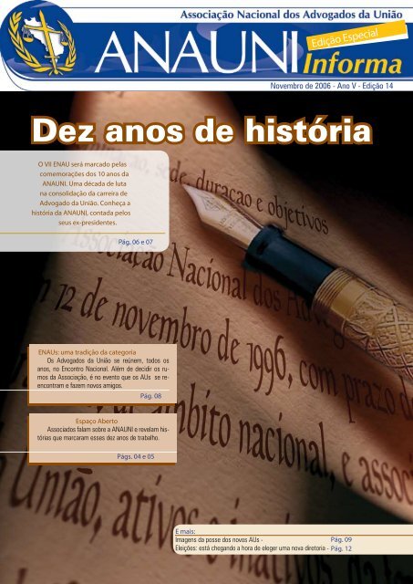 Dez anos de história - Anauni