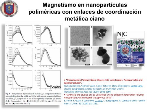 OXANA KHARISSOVA (UANL) - Red de Nanociencias y ...