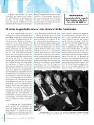 Bericht im Saarländischen Ärzteblatt 12/2005 (pdf-Datei - Deutsch ...