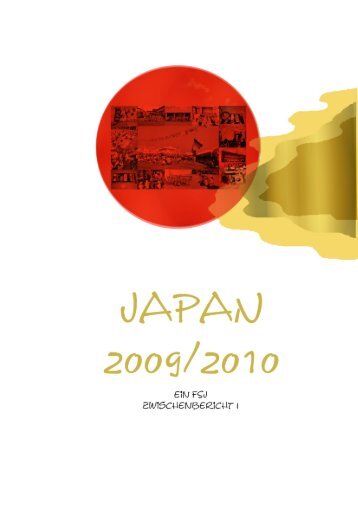 Zwischenbericht "Freiwilliges Soziales Jahr" in Japan von Kevin