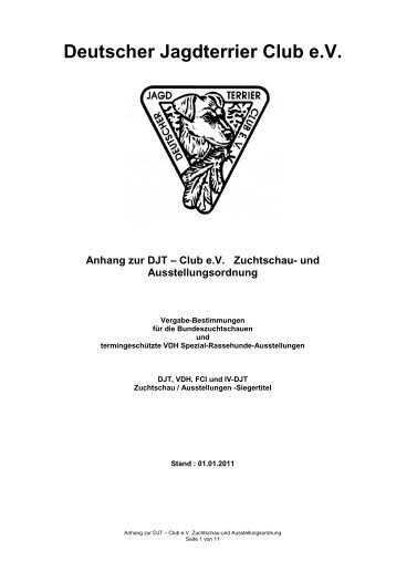 Deutscher Jagdterrier Club e.V.