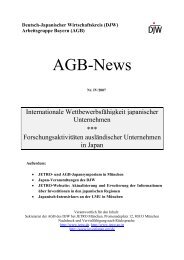 AGB-News - Deutsch-Japanischer-Wirtschaftskreis