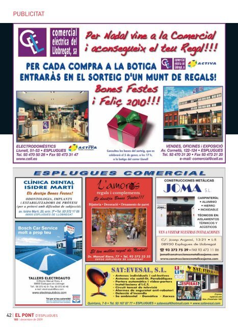 Un Nadal per regalar Esplugues - Correu per a tothom