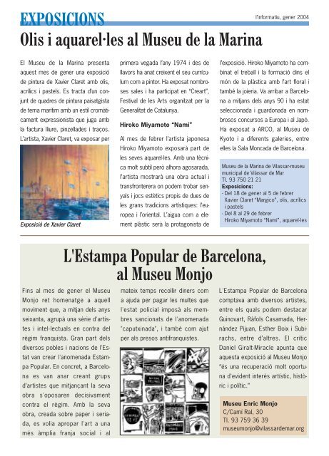 Gener 2004.pdf - Ajuntament de Vilassar de Mar