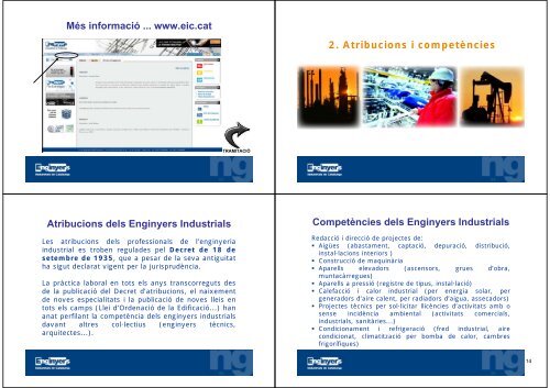 Iniciació al món del projecte - Enginyers Industrials de Catalunya