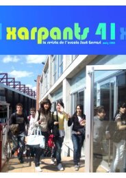 Xarpants 41.p65 - Escola Sant Gervasi