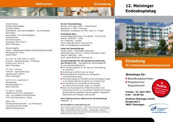 diesem Flyer - RhÃ¶n Klinikum AG