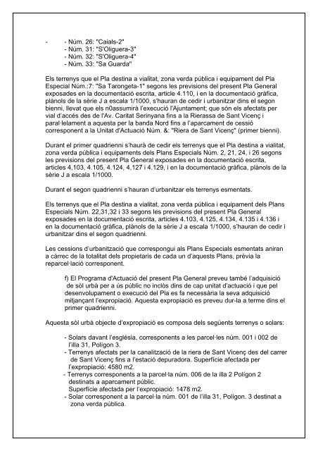 Normativa i Programa - urbanisme - Ajuntament de Cadaqués