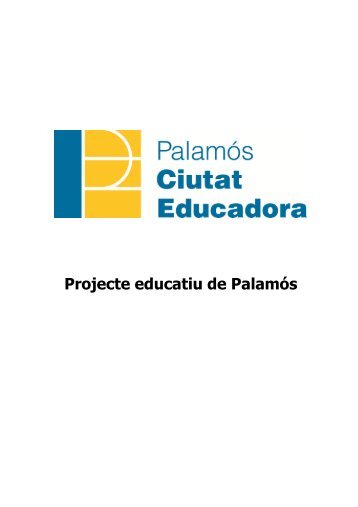 Palamós Ciutat Educadora - Ajuntament de Palamós