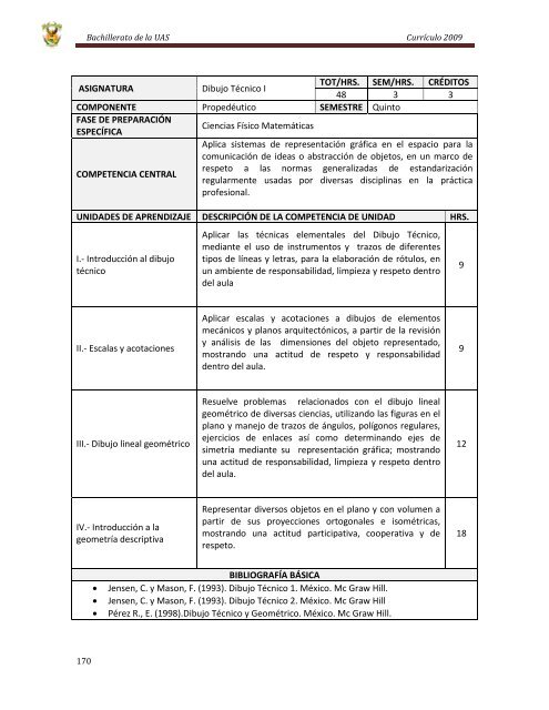 Bachillerato de la UAS - Dirección General de Escuelas Preparatorias