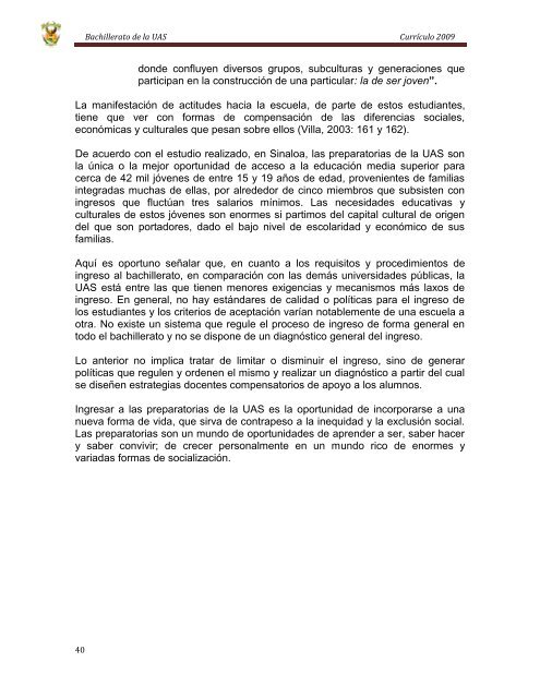 Bachillerato de la UAS - Dirección General de Escuelas Preparatorias