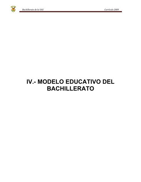 Bachillerato de la UAS - Dirección General de Escuelas Preparatorias