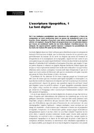 L'escriptura tipogràfica, 1 La font digital