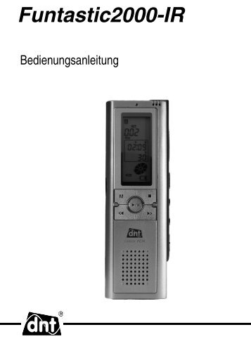 Bedienungsanleitung FunTastic 2000-IR - DNT