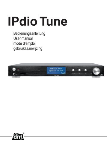 IPdio Tune - Produktinfo.conrad.com