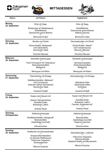 18 MITTAGESSEN - Zollingerheim