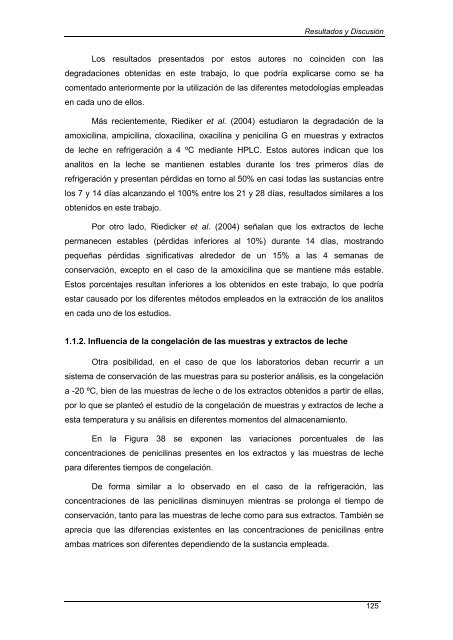 termoestabilidad de sustancias antimicrobianas en la leche - RiuNet