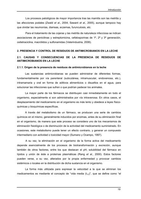 termoestabilidad de sustancias antimicrobianas en la leche - RiuNet