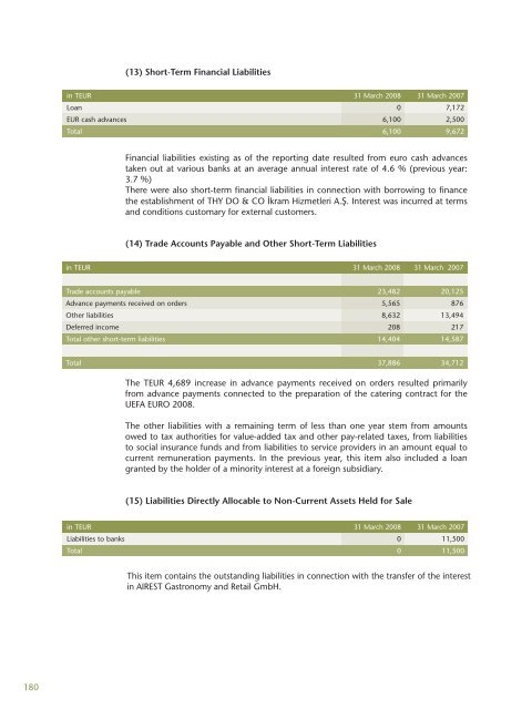 Management Report and Consolidated Financial ... - Do & Co