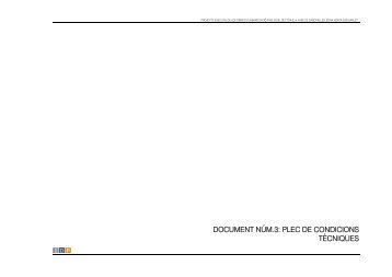document 3 -plec prescripcions tecniques - Ajuntament de Canovelles