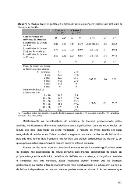 de Investigadores em leitura - Universidade do Minho