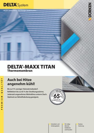 DELTA®-MAXX TITAN Thermomembran