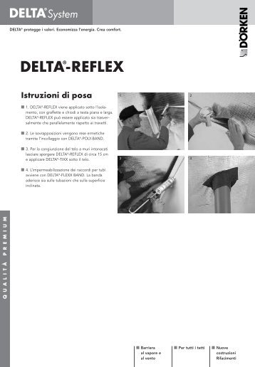 Istruzioni di posa DELTA®-REFLEX