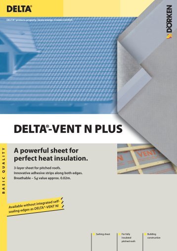 DELTA®-VENT N PLUS