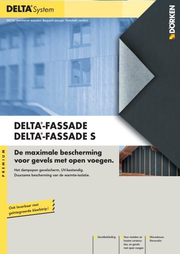 DELTA®-FASSADE DELTA®-FASSADE S - Ewald Dörken AG