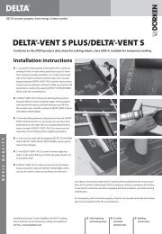 DELTA®-VENT S PLUS/DELTA®-VENT S Installation instructions ...